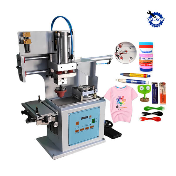 Factory Wholesale Single Color Ball Pen Manual Small Pad Printing Machine5