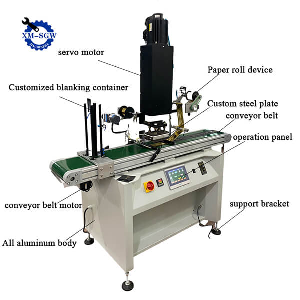 Hot Foil Stamping Gold Printing Machine For License Plate Embossing Machine2