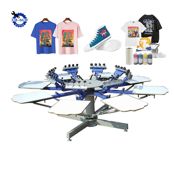 Manual-Textile-T-shirt-8-Color-8-Station-Screen1